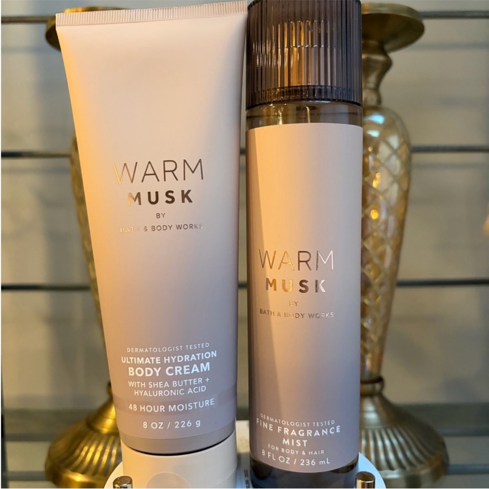 Bath & Body Works Warm Musk Body Cream & FFM NWT and NEW Scent Spring 2026